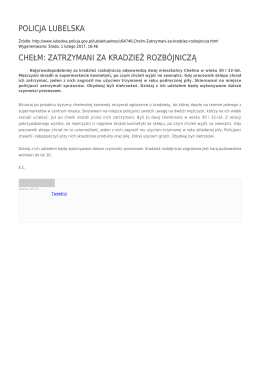 Generuj PDF - Policja Lubelska