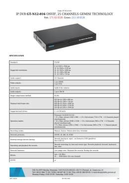 ip dvr gt-n12-016 onvif, 25 channels gemini technology
