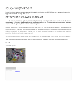 Generuj PDF - Policja Świętokrzyska