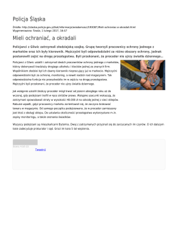 Generuj PDF - Policja Śląska