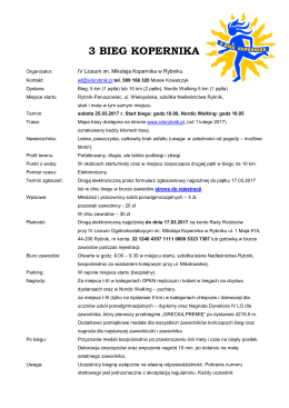 i bieg kopernika