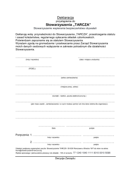 Deklaracja PDF