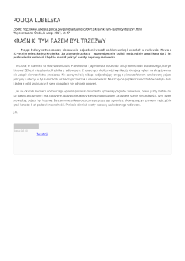 Generuj PDF - Policja Lubelska