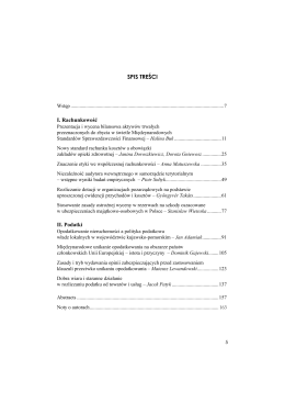 1 Początek - spis treści RA