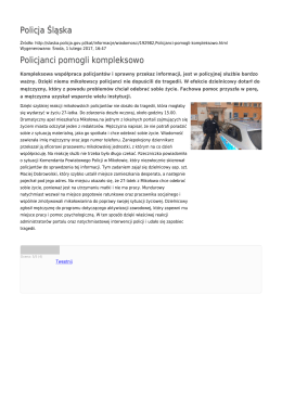 Generuj PDF - Policja Śląska