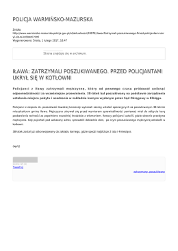 Generuj PDF - Policja Warmińsko