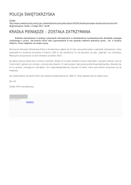 Generuj PDF - Policja Świętokrzyska