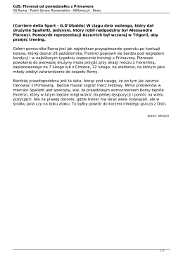 Wersja PDF - AS Roma PL