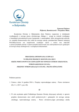 Szanowni Państwo W&oacute;jtowie, Burmistrzowie i Prezydenci Miast