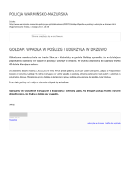 Generuj PDF - Policja Warmińsko
