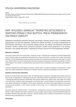 Generuj PDF - Policja Warmińsko