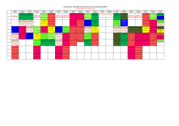 Plan zajęć dla słuchaczy 1 klasy opiekuna medycznego na cały