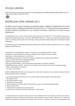 Generuj PDF - Policja Lubuska