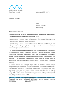 Co dalej z projektami ustaw o Państwowym