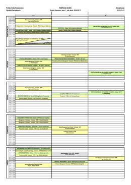 Erasmus sem. 1 - Politechnika Białostocka