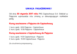 do wydruku - Pks