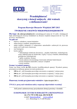 Lokalne Okienko Przedsiębiorczości