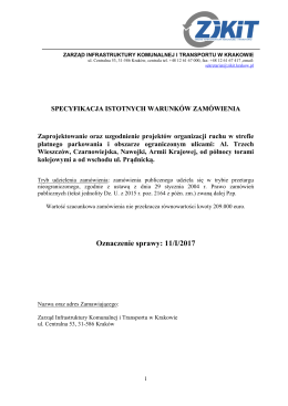 SIWZ 11_I_2017 - Zarząd Infrastruktury Komunalnej i Transportu