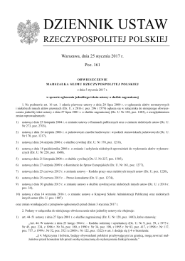 DZIENNIK USTAW