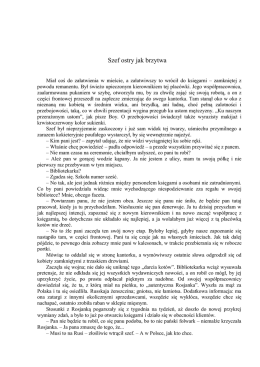 Szef ostry jak brzytwa