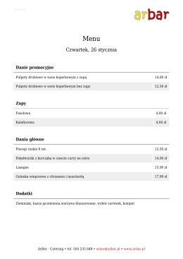 Pobierz PDF - ArBar
