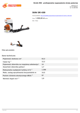 Stihl SR 430