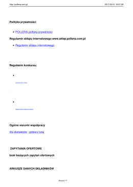 Pliki do pobrania - POLLENA mydło naturalne, toaletowe, proszki do