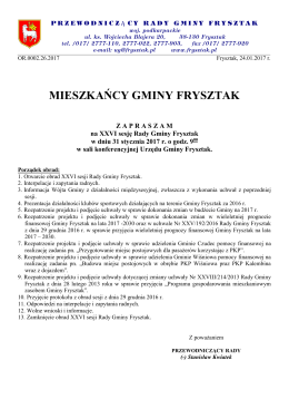 więcej... - Frysztak