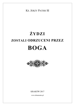 Żydzi zostali odrzuceni przez Boga