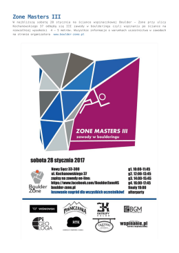 Zone Masters III