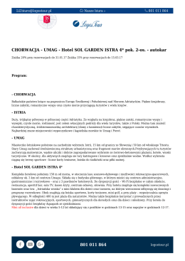 801 011 864 CHORWACJA