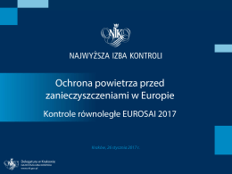 Ochrona powietrza przed zanieczyszczeniami w Europie