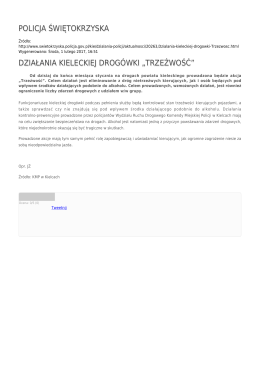 Generuj PDF - Policja Świętokrzyska
