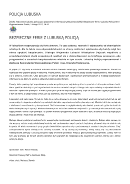 Generuj PDF - Policja Lubuska