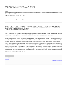 Generuj PDF - Policja Warmińsko