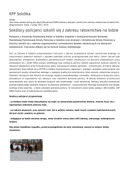 Generuj PDF - KPP Sok&oacute;łka