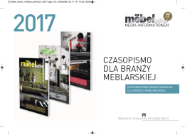 czasopismo dla branży meblarskiej