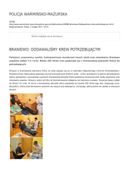 Generuj PDF - Policja Warmińsko