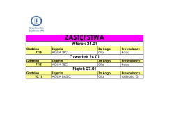 ZASTĘPSTWA