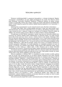 Ryba jedna z grubszych