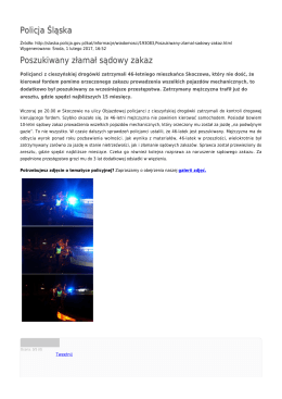 Generuj PDF - Policja Śląska