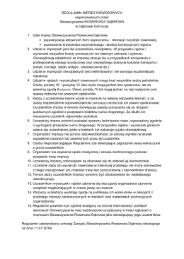 Do pobrania - Stowarzyszenie Rowerowa Dąbrowa