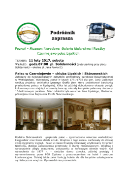 Poznań Muzeum Narodowe - pałac w Czerniejewie