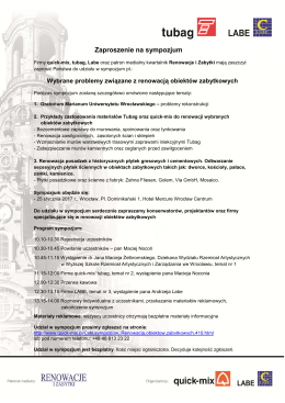 zaproszenie dla uczestnika_Wrocław 25.01.2017