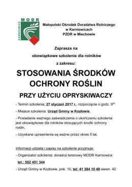 tutaj - Urząd Gminy Kozłów