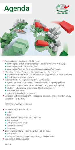 Agenda - Invest in Wroclaw