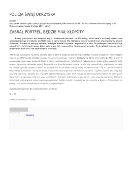 Generuj PDF - Policja Świętokrzyska