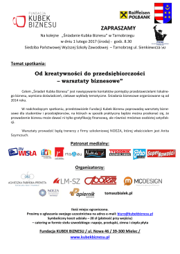 Zaproszenie - nadwisla24.pl