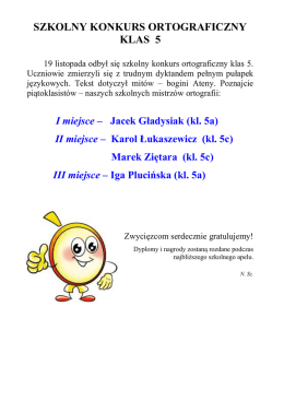 SZKOŁA PODSTAWOWA nr 158 im. Jana Kilińskiego