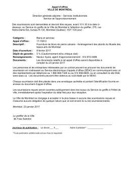 Fourniture de blocs de pierre calcaire